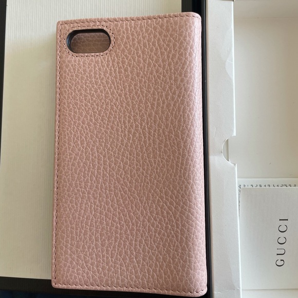 Gucci Marmont Pink IPhone Wallet Case - Picture 3 of 5